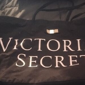 Victoria's Secret Black and White Logo Tote